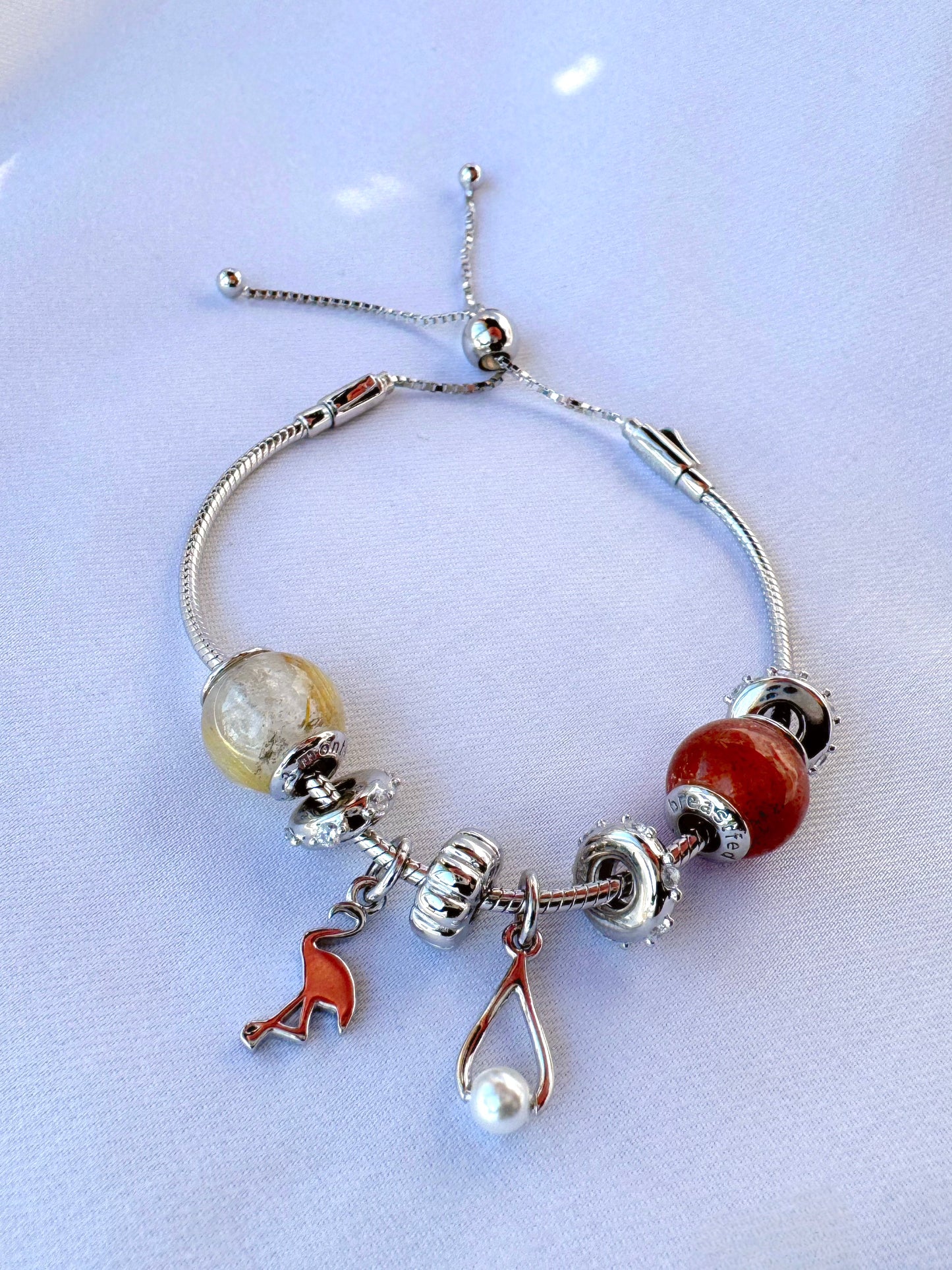 Nourish & Cherish Charm Bracelet