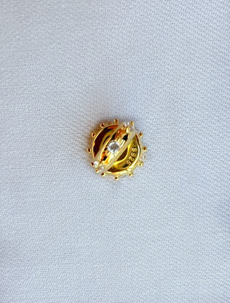 Spacer Bead with Gems