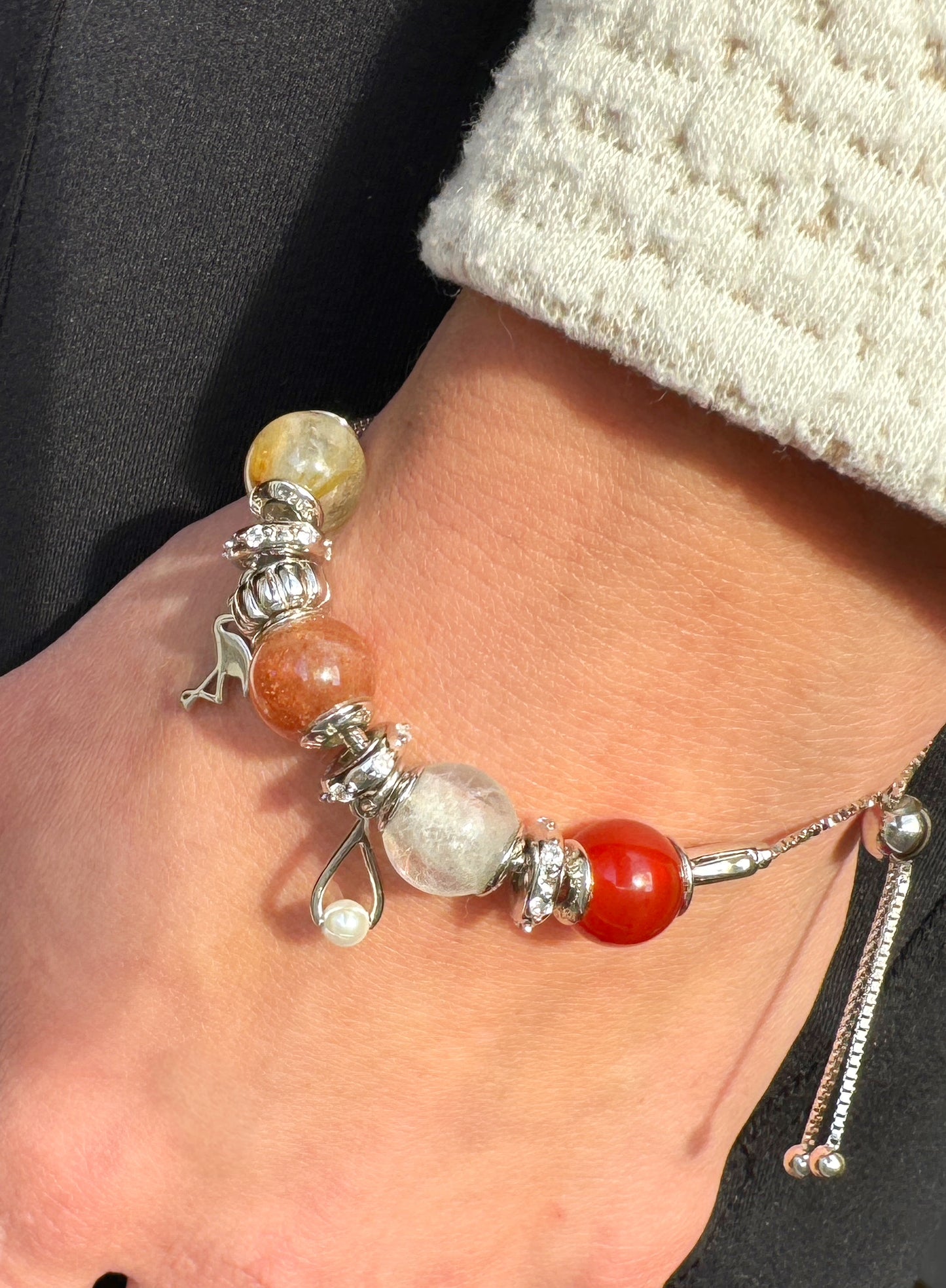 Nourish & Cherish Charm Bracelet