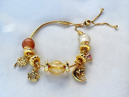Nourish & Cherish Charm Bracelet