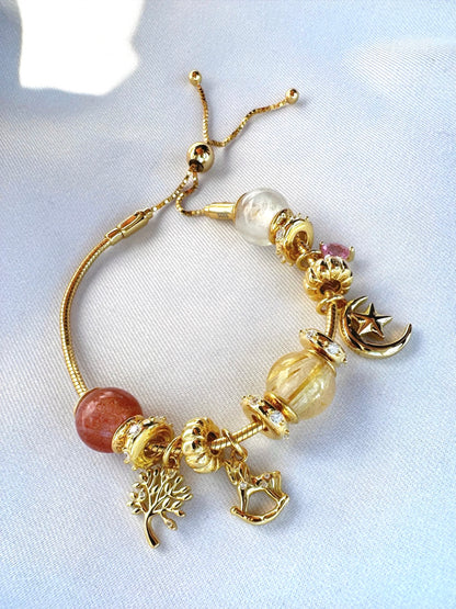 Nourish & Cherish Charm Bracelet